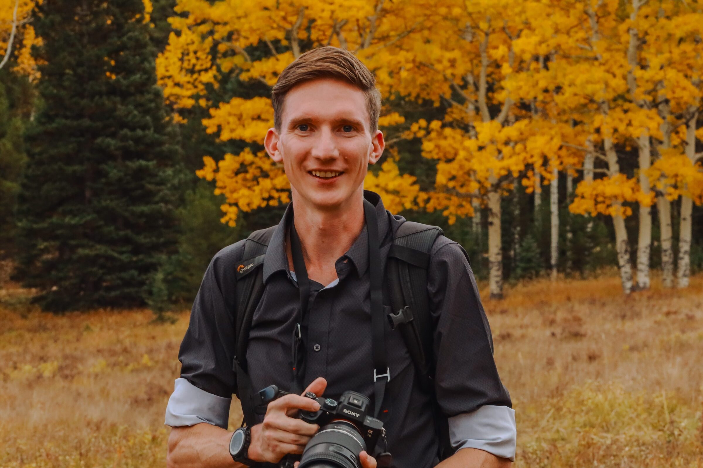 Brandon Krage, filmmaker and owner of Motus Weddings