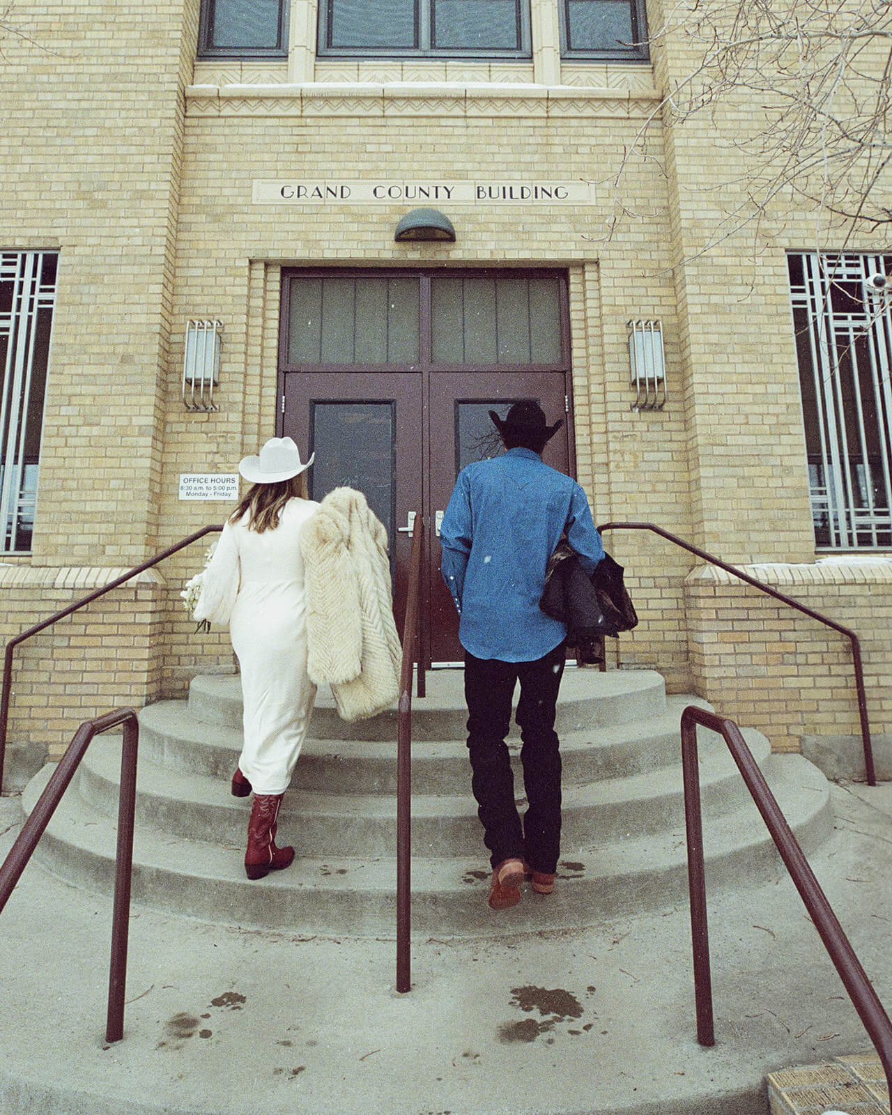 Couple eloping in the Colorado mountains, Motus Weddings