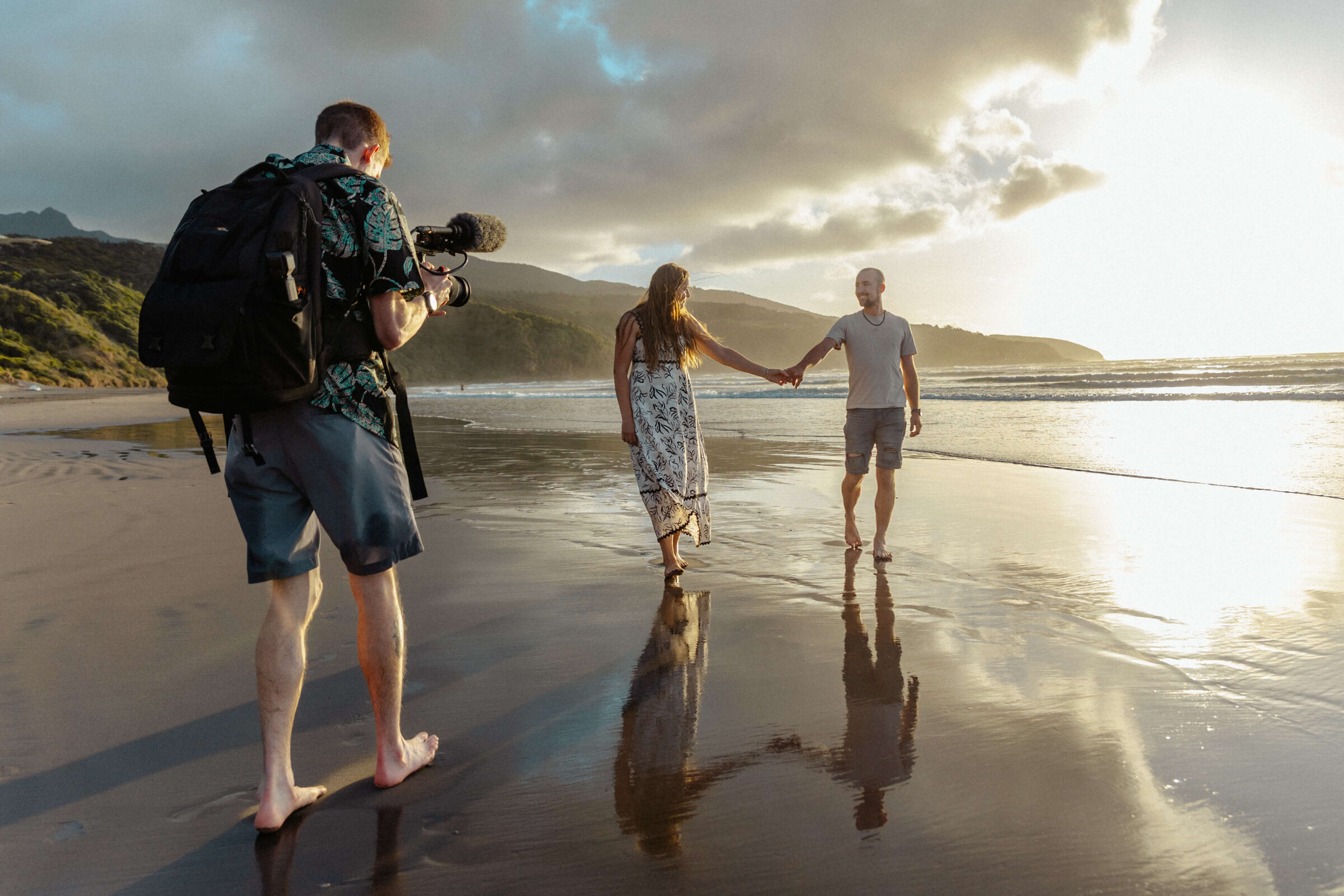Amber and Jared film wedding in New Zealand